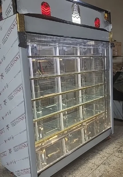 یخچال ایستاده دومتری دوطرف قنادی مخصوص کیک